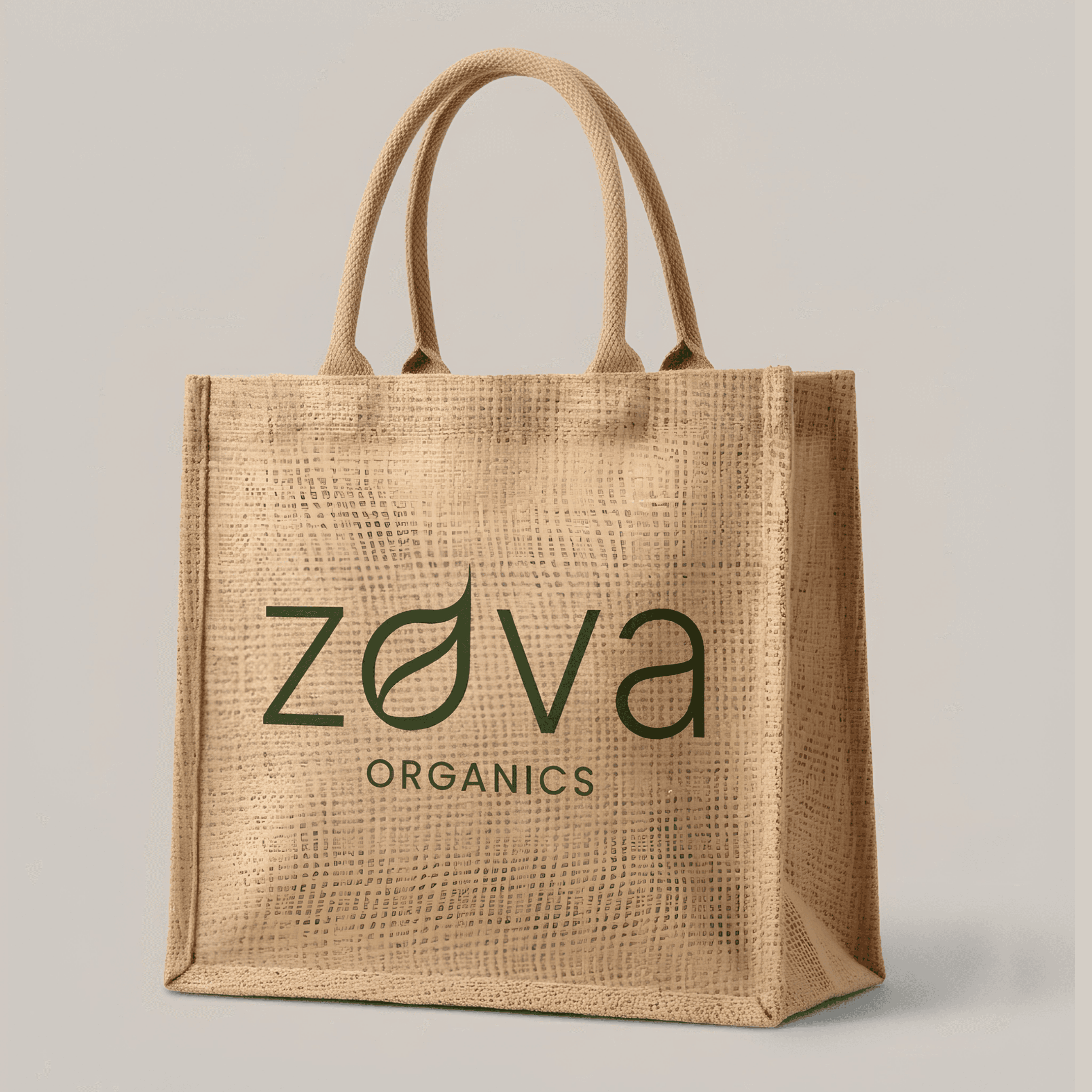 Eco-Friendly Custom Printed Jute Tote Bag